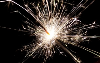New Year's Eve Sparkler