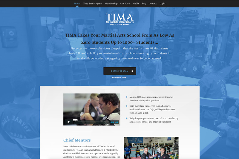TIMA Website