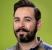 Head shot of Rand Fishkin with a green background